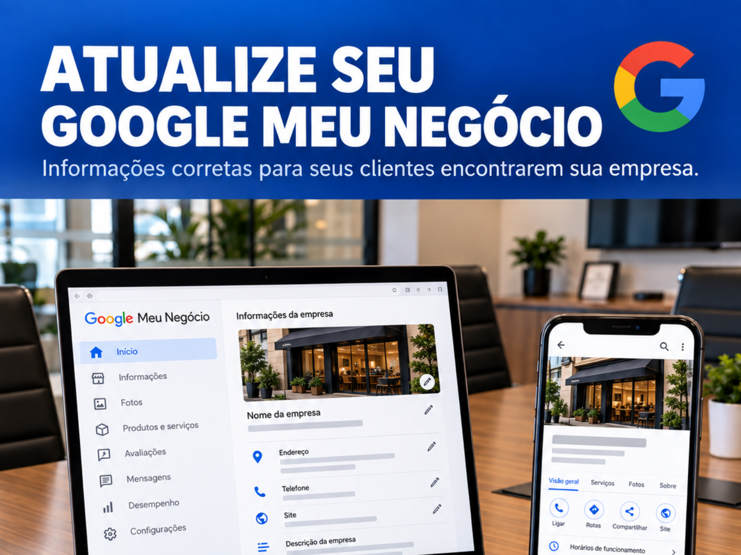ATUALIZAÇÃO DO GOOGLE MEU NOGOCIO + PLACAS DE AVALIAÇÃO DO GOOGLE E SEGUIR NO INSTAGRAM QRCODE+ NFC